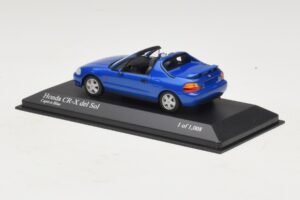 Honda CR-X del Sol EG2 Blau Metallic Minichamps 1:43 400161931 Druckguss — Bild 3 von 5