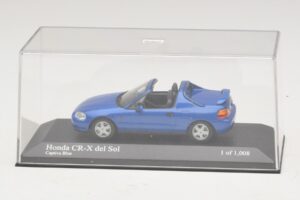 Honda CR-X del Sol EG2 Blau Metallic Minichamps 1:43 400161931 Druckguss — Bild 4 von 5