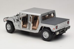 Hummer H1 Hardtop Silber Maisto 1:18 36857 Druckguss — Bild 5 von 8