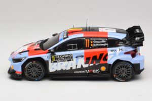 Hyundai i20 N Rally1 #11 T. Neuville / M. Wydaeghe Rally Monte Carlo 2026 IXO 1:18 18RMC270B Druckguss — Bild 3 von 6