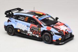 Hyundai i20 N Rally1 #11 T. Neuville / M. Wydaeghe Rally Monte Carlo 2026 IXO 1:18 18RMC270B Druckguss — Bild 4 von 6
