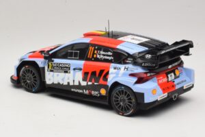 Hyundai i20 N Rally1 #11 T. Neuville / M. Wydaeghe Rally Monte Carlo 2026 IXO 1:18 18RMC270B Druckguss — Bild 5 von 6