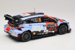 Hyundai i20 N Rally1 #16 A. Fourmaux / A. Coria Rally Monte Carlo 2026 IXO 1:18 18RMC270A Druckguss — Bild 2 von 6