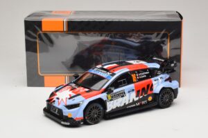 Hyundai i20 N Rally1 #16 A. Fourmaux / A. Coria Rally Monte Carlo 2026 IXO 1:18 18RMC270A Druckguss — Bild 6 von 6