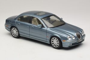 Jaguar S-Type X200 Blau Maisto 1:18 31865 Druckguss — Bild 6 von 8