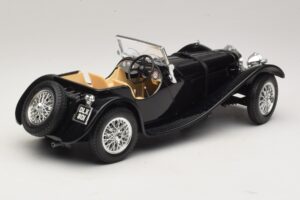 Jaguar SS100 Roadster Schwarz Bburago 1:18 3006-M3 Druckguss — Bild 2 von 6