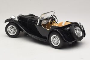 Jaguar SS100 Roadster Schwarz Bburago 1:18 3006-M3 Druckguss — Bild 5 von 6