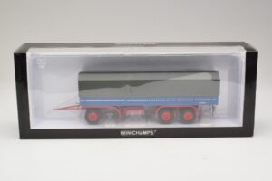 Kassbohrer 3-Achs Blau Schwarz Minichamps 1:43 439161090 Druckguss — Bild 6 von 6
