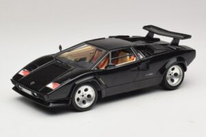 Lamborghini Countach 5000 Quattrovalvole Schwarz Bburago 1:18 3337 Druckguss