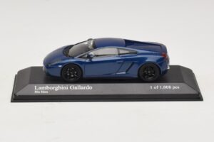 Lamborghini Gallardo Blue Metallic Minichamps 1:43 Lamborghini Gallardo Blue Metallic Minichamps 1:43 400103505 Druckguss