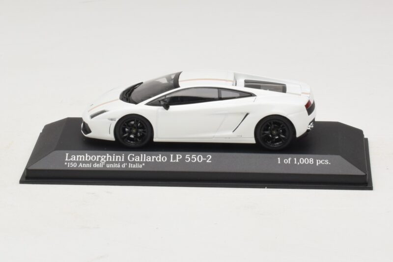 Lamborghini Gallardo LP550-2 Tricolore Weiß Minichamps 1:43 400103801 Druckguss