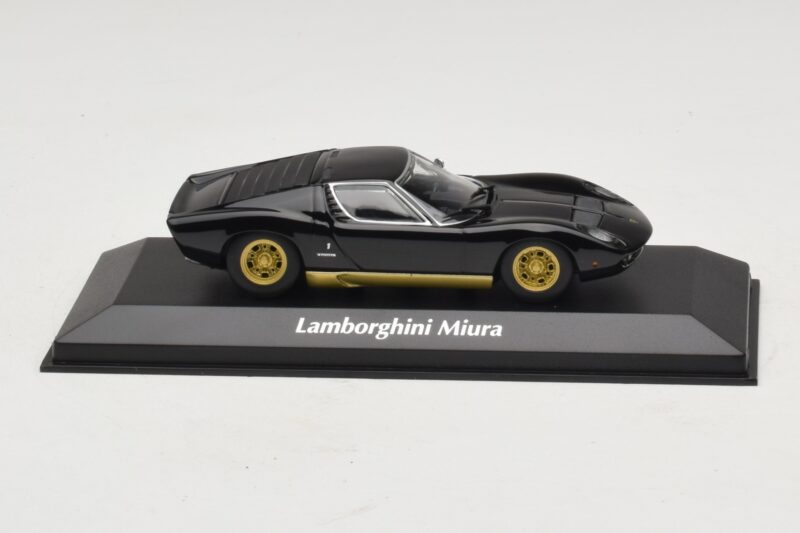 Lamborghini Miura P400 Schwarz Maxichamps 1:43 940103000 Druckguss