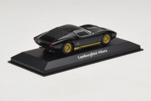 Lamborghini Miura P400 Schwarz Maxichamps 1:43 940103000 Druckguss — Bild 2 von 5