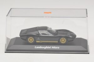 Lamborghini Miura P400 Schwarz Maxichamps 1:43 940103000 Druckguss — Bild 4 von 5