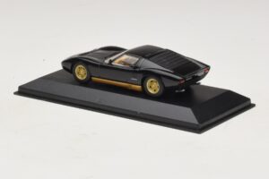 Lamborghini Miura P400 Schwarz Minichamps 1:43 430103004 Druckguss — Bild 3 von 5