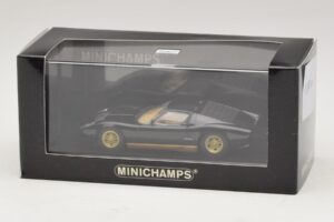 Lamborghini Miura P400 Schwarz Minichamps 1:43 430103004 Druckguss — Bild 5 von 5