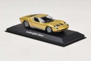 Lamborghini Miura P400 Gold Maxichamps 1:43 940103002 Druckguss — Bild 3 von 5