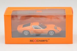 Lamborghini Miura P400 Orange Maxichamps 1:43 940103001 Druckguss — Bild 5 von 5