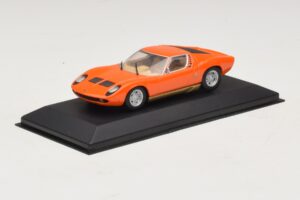 Lamborghini Miura P400 Orange Minichamps 1:43 430103002 Druckguss — Bild 2 von 5