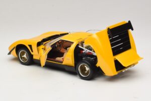 Lamborghini Miura SVR Gelb & Schwarz Kyosho 1:18 08319GY Druckguss — Bild 5 von 8