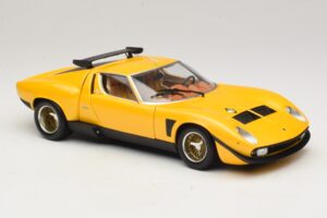 Lamborghini Miura SVR Gelb & Schwarz Kyosho 1:18 08319GY Druckguss — Bild 6 von 8