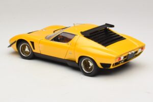 Lamborghini Miura SVR Gelb & Schwarz Kyosho 1:18 08319GY Druckguss — Bild 7 von 8
