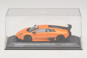 Lamborghini Murcielago LP670-4 SV Orange Metallic Minichamps 1:43 400103942 Druckguss — Bild 4 von 5