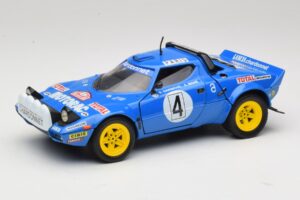 Lancia Stratos HF #4 B. Darniche / A. Mahe Rally Monte Carlo 1979 Solido 1:18 9019 Druckguss