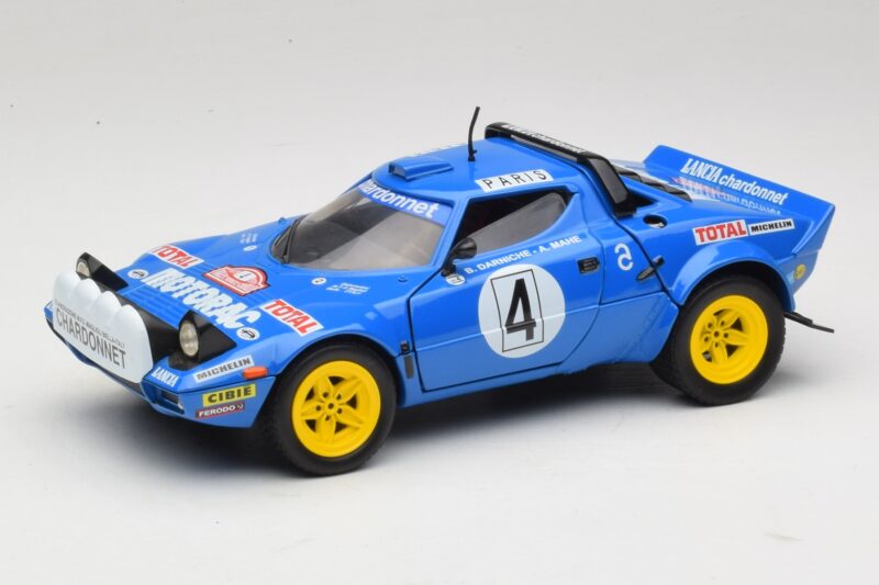 Lancia Stratos HF #4 B. Darniche / A. Mahe Rally Monte Carlo 1979 Solido 1:18 9019 Druckguss