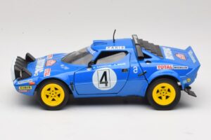 Lancia Stratos HF #4 B. Darniche / A. Mahe Rally Monte Carlo 1979 Solido 1:18 9019 Druckguss — Bild 4 von 8