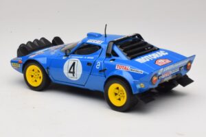 Lancia Stratos HF #4 B. Darniche / A. Mahe Rally Monte Carlo 1979 Solido 1:18 9019 Druckguss — Bild 7 von 8