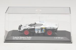 Lancia Stratos Rally #2 M. Alen / I. Kivimaki RAC Rally 1979 Minichamps 1:43 430791202 Druckguss — Bild 4 von 5