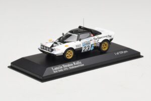 Lancia Stratos Rally #23 Walfridson / Frazer RAC Rally 1976 Minichamps 1:43 430761223 Druckguss — Bild 2 von 5