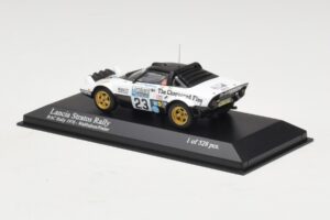 Lancia Stratos Rally #23 Walfridson / Frazer RAC Rally 1976 Minichamps 1:43 430761223 Druckguss — Bild 3 von 5