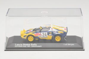 Lancia Stratos Rally #24 F. Tabaton / Radaelli San Remo Rally 1980 Minichamps 1:43 430801224 Druckguss — Bild 4 von 5