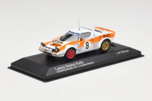 Lancia Stratos Rally #8 Livieratos / Manolis Acropolis Rally 1978 Minichamps 1:43 430781208 Druckguss — Bild 2 von 5