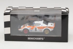 Lancia Stratos Rally #8 Livieratos / Manolis Acropolis Rally 1978 Minichamps 1:43 430781208 Druckguss — Bild 5 von 5