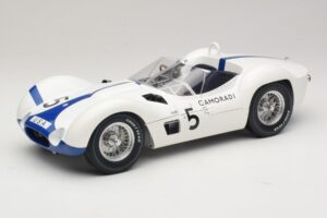 Maserati Tipo 61 #5 Camoradi S. Moss / D. Gurney 1000km Nurburgring Winner 1960 Minichamps 1:12 120601205 Druckguss