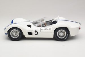 Maserati Tipo 61 #5 Camoradi S. Moss / D. Gurney 1000km Nurburgring Winner 1960 Minichamps 1:12 120601205 Druckguss — Bild 4 von 8
