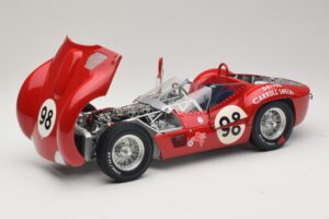 Maserati Tipo 61 #98 C. Shelby Times Mirror GP For Sportscars 1960 Minichamps 1:12 120601298 Druckguss — Bild 2 von 8