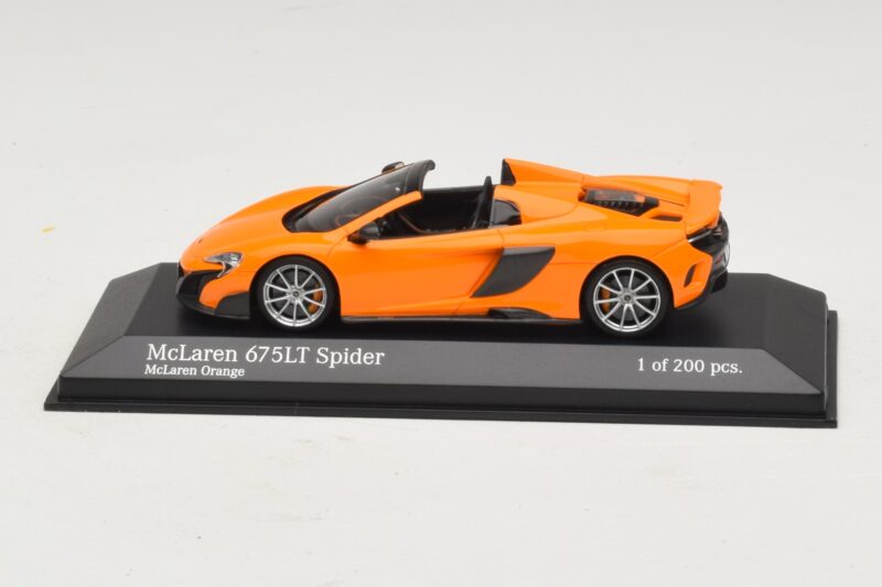 McLaren 675LT Spider Orange Minichamps 1:43 537154431 Druckguss
