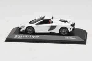 McLaren 675LT Spider Silica White Minichamps 1:43 537154432 Druckguss