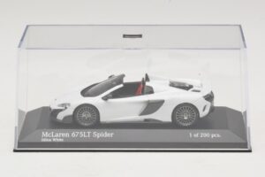 McLaren 675LT Spider Silica White Minichamps 1:43 537154432 Druckguss — Bild 4 von 5