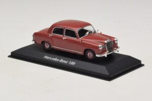 Mercedes 180 W120 Rot Maxichamps 1:43 940033101 Druckguss — Bild 3 von 5