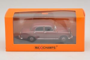Mercedes 180 W120 Rot Maxichamps 1:43 940033101 Druckguss — Bild 5 von 5