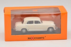 Mercedes 220 S W180 Weiß Maxichamps 1:43 940033000 Druckguss — Bild 5 von 5