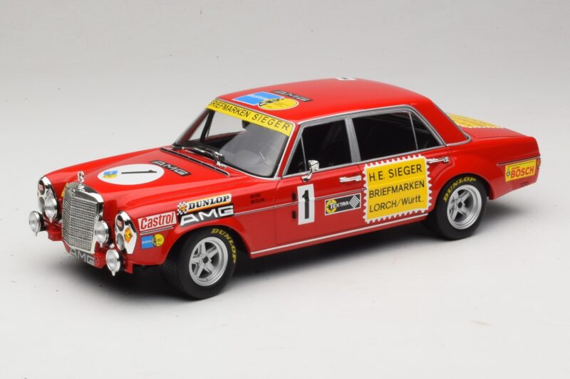 Mercedes 300 SEL 6.8 #1 H. Heyer / Betzler 24 Hours of Nurburgring 1972 Minichamps 1:18 155723401 Druckguss