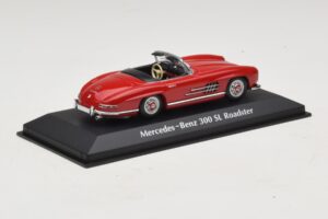 Mercedes 300 SL W198 Roadster Rot Maxichamps 1:43 940039031 Druckguss — Bild 2 von 5
