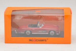Mercedes 300 SL W198 Roadster Rot Maxichamps 1:43 940039031 Druckguss — Bild 5 von 5