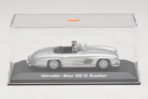 Mercedes 300 SL W198 Roadster Silber Maxichamps 1:43 940039030 Druckguss — Bild 4 von 5